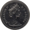 Монета. Канада. 5 центов 1987 год. рев.