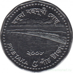 Монета. Бангладеш. 5 так 2008 год.
