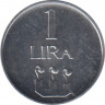  Монета. Сан-Марино 1 лира 1972 год. рев.