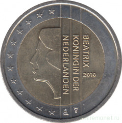 Монеты. Нидерланды. Набор евро 8 монет 2010 год. 1, 2, 5, 10, 20, 50 центов, 1, 2 евро.