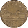 Монета. Канада. 1 доллар 1994 год. ав.