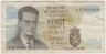 Банкнота. Бельгия. 20 франков 1964 год. Тип 138 (2). ав.