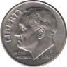  Монета. США. 10 центов 2005 год. Монетный двор P. ав.