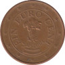 Монета. Австрия. 1 цент 2004 год. ав.