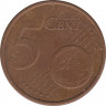 Монета. Германия. 5 центов 2007 год (D). рев.