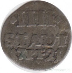 Монета. Монета. Княжество-епископство Хильдесхайм (Германия). 4 пфеннига 1721 год.