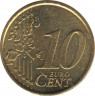 Монета. Мальта. 10 центов 2008 год.рев.