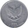 Монета. Индонезия. 25 рупий 1994 год. ав.