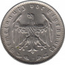 Монета. Германия. Третий Рейх. 1 рейхсмарка 1934 год. Монетный двор - Штутгарт (F). рев.