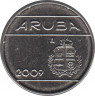 Монета. Аруба. 25 центов 2009 год. ав.