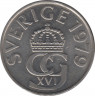 Монета. Швеция. 5 крон 1979 год. ав.