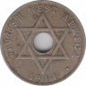 Монета. Британская Западная Африка. 1 пенни 1944 год. ав.