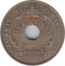 Монета. Британская Западная Африка. 1 пенни 1944 год. рев.