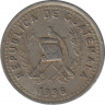 Монета. Гватемала. 10 сентаво 1996 год. ав.