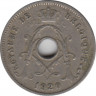 Монета. Бельгия. 5 сантимов 1920 год. BELGIQUE. ав.