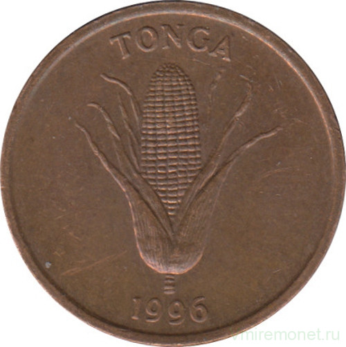 Монета. Тонга. 1 сенити 1996 год. 
