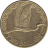 Монета. Новая Зеландия. 2 доллара 1997 год. рев.