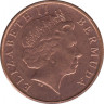 Монета. Бермудские острова. 1 цент 1999 год. рев.