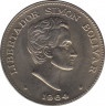 Монета. Колумбия. 50 сентаво 1964 год. ав.