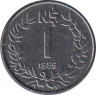 Монета. Уругвай. 1 песо 1989 год. ав.