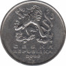 Монета. Чехия. 5 крон 2009 год. ав.