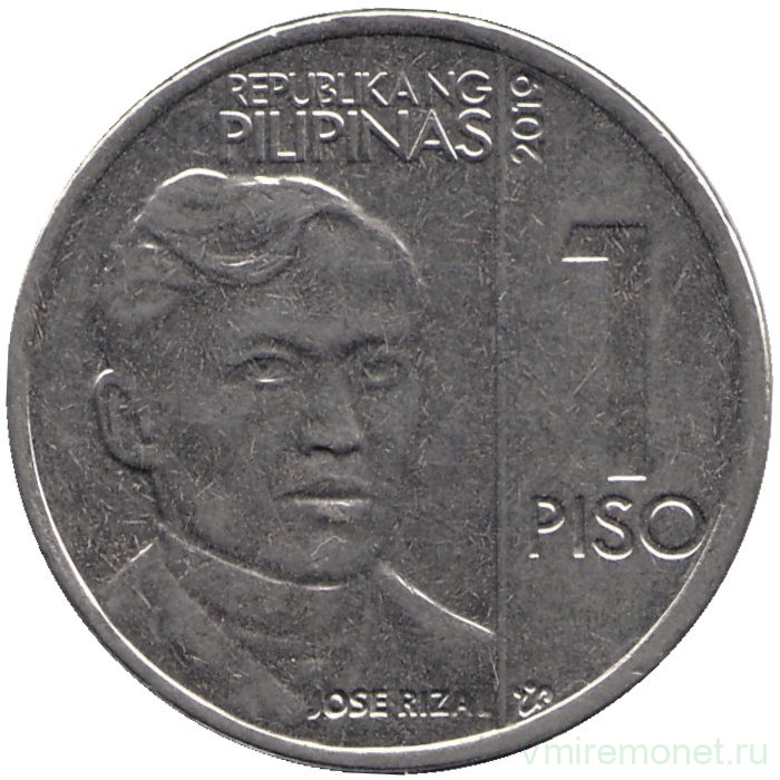 Монета. Филиппины. 1 песо 2019 год.