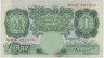 Банкнота. Великобритания. 1 фунт 1928 - 1948 года. Серия буква, две цифры, буква. Тип 363c. ав.