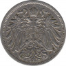 Монета. Австро-Венгерская империя. 20 геллеров 1907 год. рев.