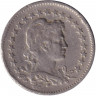 Монета. Бразилия. 100 рейсов 1920 год.