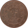 Монета. Австрия. 1 цент 2003 год. ав.