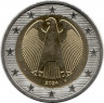 Монета. Германия. 2 евро 2024 год (F).