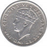 Монета. Ньюфаундленд. 10 центов 1945 год. рев.