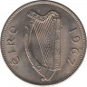 Монета. Ирландия. Полкроны 1967 год. рев.