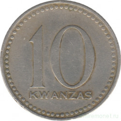 Монета. Ангола. 10 кванз 1977 год.