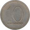 Монета. Ангола. 10 кванз 1977 год. рев.