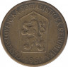  Монета. Чехословакия. 1 крона 1961 год. ав.