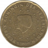 Монета. Нидерланды. 20 центов 2003 год. ав.