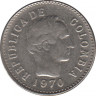 Монета. Колумбия. 10 сентаво 1970 год. ав.
