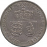 Монета. Гренландия. 1 крона 1960 год. ав.