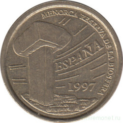 Монета. Испания. 5 песет 1997 год. Балеарские острова.