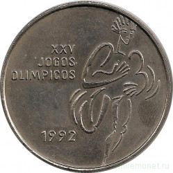 Монета. Португалия. 200 эскудо 1992 год. XXV Oлимпийские игры в Барселоне.