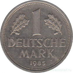 Монета. ФРГ. 1 марка 1985 год. Монетный двор - Мюнхен (D).