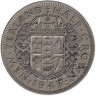 Монета. Новая Зеландия. 1/2 кроны 1947 год.   