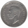 Монета. Южно-Африканская республика (ЮАР). 3 пенса 1943 год.
