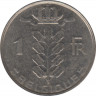 Монета. Бельгия. 1 франк 1963 год. BELGIQUE.