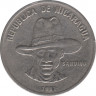 Монета. Никарагуа. 25 сентаво 1981 год.  ав.