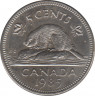 Монета. Канада. 5 центов 1985 год. ав.