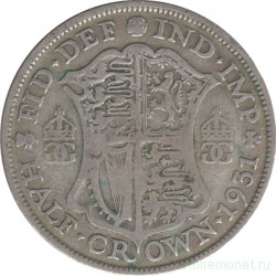 Монета. Великобритания. 1/2 кроны (2.5 шиллинга) 1931 год. 
