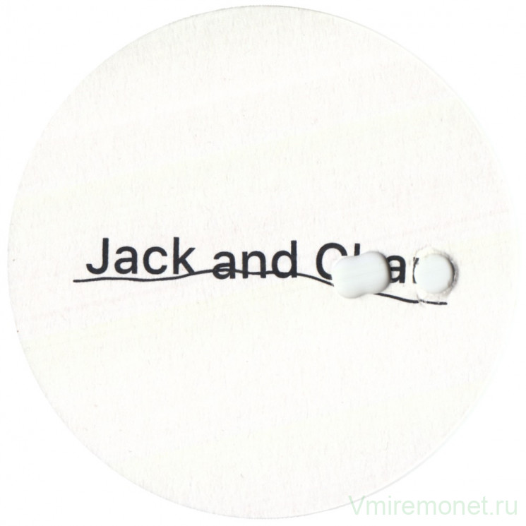 Подставка. Кафе "Jack and chan", Россия. (Круг). Спб.