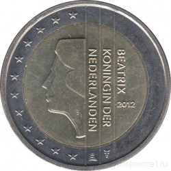 Монеты. Нидерланды. Набор евро 8 монет 2012 год. 1, 2, 5, 10, 20, 50 центов, 1, 2 евро.